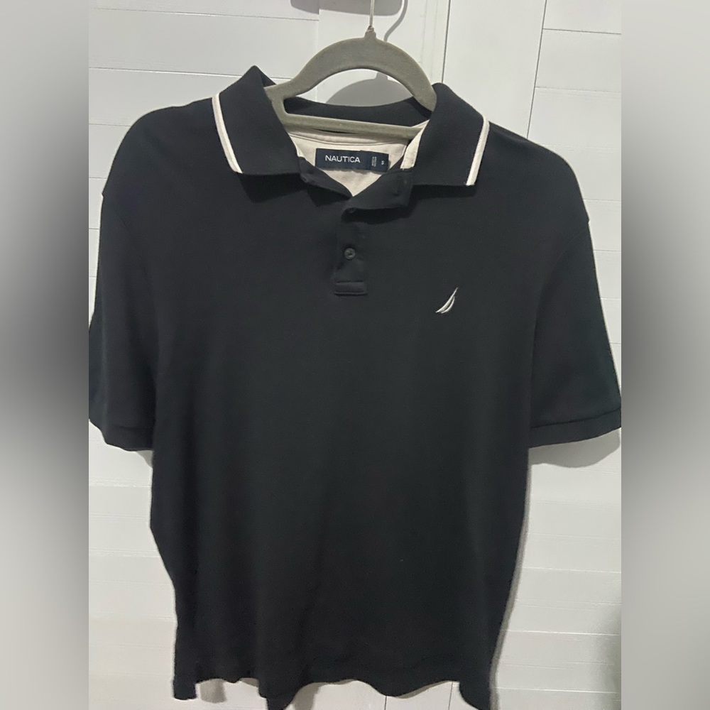 Nautica Black Polo Shirt